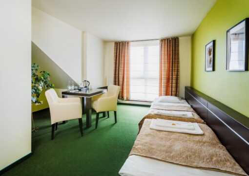 Pokój z dwoma pojedynczymi łóżkami