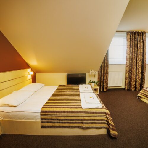 Pokój dwuosobowy z łóżkiem małżeńskim Pokój dwuosobowy z łóżkiem małżeńskim