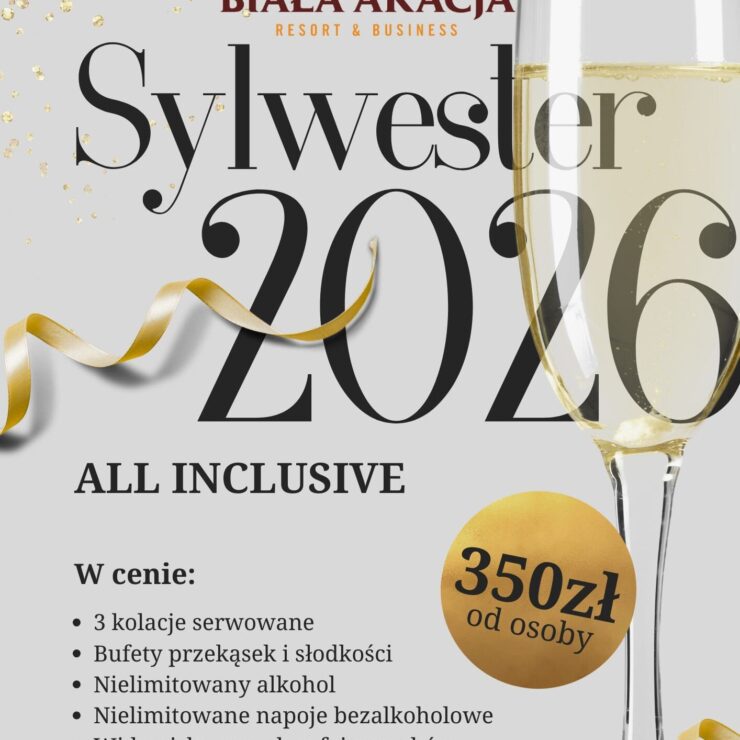 LAST MINUTE – Bal Sylwestrowy w Białej Akacji!